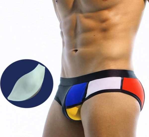 2020 contrast color man swimsuits push up pouch pad men swimwear sunga mens swim briefs swimming suit surf bath suits wear1797156
2020 contrast color man swimsuits push up pouch pad men swimwear sunga mens swim briefs swimming suit surf bath suits wear1797156