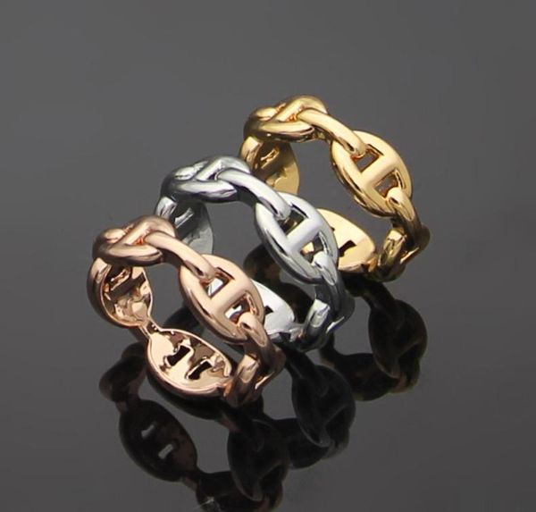 new pig nose hollow design ring 18k rose gold couple ring women wedding night club jewelry gift8083767, Silver
new pig nose hollow design ring 18k rose gold couple ring women wedding night club jewelry gift8083767, Silver