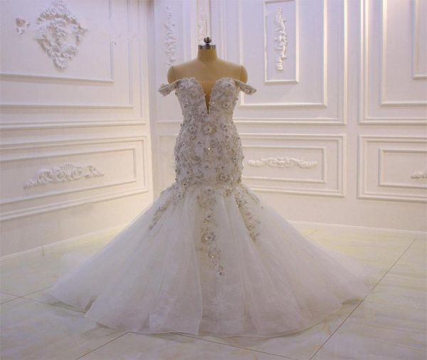 2019 vintage 3d lace flowers mermaid wedding dresses luxury off shoulder sequined beaded plus size bridal gown real pictures4134310, White
2019 vintage 3d lace flowers mermaid wedding dresses luxury off shoulder sequined beaded plus size bridal gown real pictures4134310, White