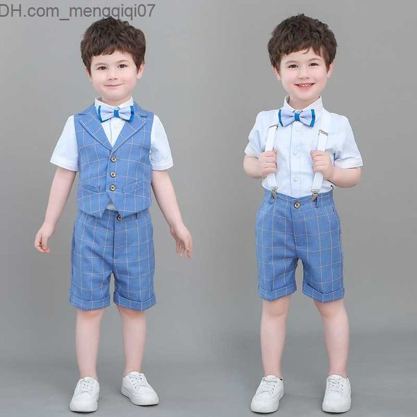 clothing sets boys' summer dress tank set handsome british children's host show wedding party clothing children's tank short, White
clothing sets boys' summer dress tank set handsome british children's host show wedding party clothing children's tank short, White