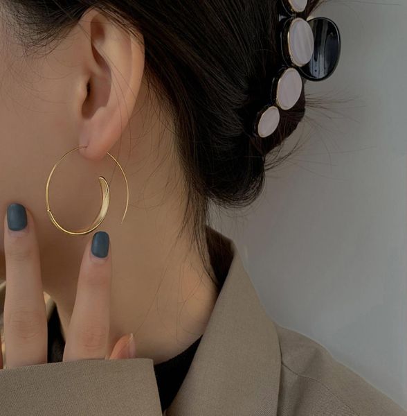 afshor 2022 punk style matte gold vortex shape earrings charm for women girls simple geometric big statement hoop earring fashion 9297284, Golden
afshor 2022 punk style matte gold vortex shape earrings charm for women girls simple geometric big statement hoop earring fashion 9297284, Golden
