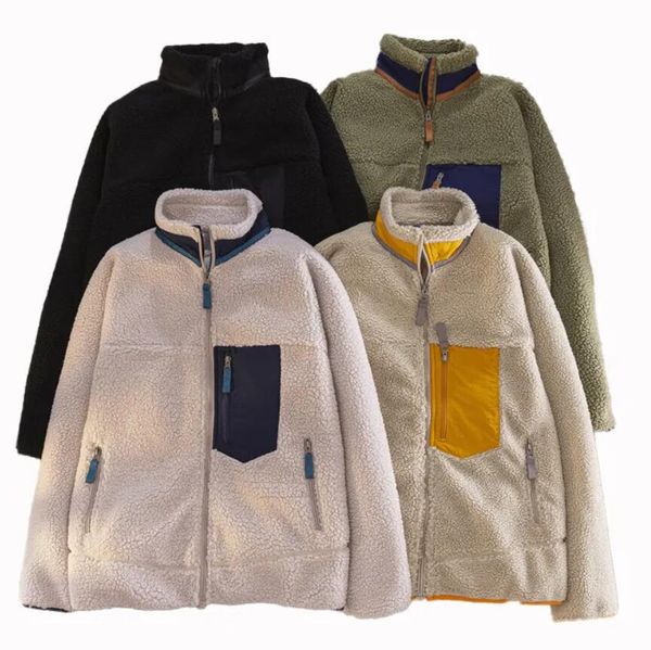 designer jackets mens fleece jacket thick warm down classic retro fashion autumn winter couple models lamb cashmere coat men women clothin x, Black;brown
designer jackets mens fleece jacket thick warm down classic retro fashion autumn winter couple models lamb cashmere coat men women clothin x, Black;brown