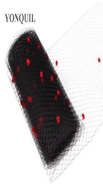 black birdcage red dots veils for women millinery hat mesh veil fabric nettings material women fascinator diy hair accessories 10y9049005, Golden;white
black birdcage red dots veils for women millinery hat mesh veil fabric nettings material women fascinator diy hair accessories 10y9049005, Golden;white