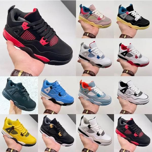 eur25-35 kids designer outdoor shoes jumpman 4 4s basketball shoes black cat white oreo cement bred boys girls trainers runner shoe fire red
eur25-35 kids designer outdoor shoes jumpman 4 4s basketball shoes black cat white oreo cement bred boys girls trainers runner shoe fire red