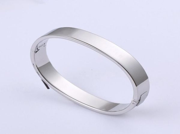 rose gold mens designer bracelets silver love bangle womens titanium steel lettering snap couple friendship party wed6057023, Black
rose gold mens designer bracelets silver love bangle womens titanium steel lettering snap couple friendship party wed6057023, Black