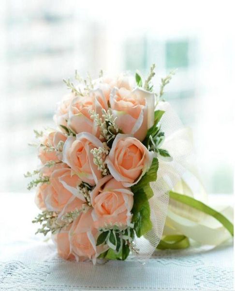 emulational champagne rose bride wedding holding flower bride wedding bouquet 18 flowers bouque de noiva7235940
emulational champagne rose bride wedding holding flower bride wedding bouquet 18 flowers bouque de noiva7235940