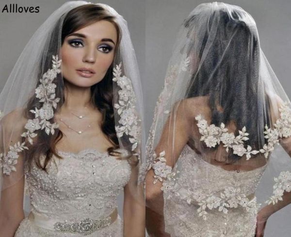 lace appliqued bridal veils two layer elbow length wedding veil headpieces bridal accessory with comb al60441814812, Black
lace appliqued bridal veils two layer elbow length wedding veil headpieces bridal accessory with comb al60441814812, Black