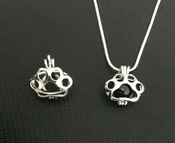 paw print locket pendant mountings can put into a 78 mm pearl gem bead cage pendant diy necklace bracelet accessories cute lovely8609313, Silver
paw print locket pendant mountings can put into a 78 mm pearl gem bead cage pendant diy necklace bracelet accessories cute lovely8609313, Silver