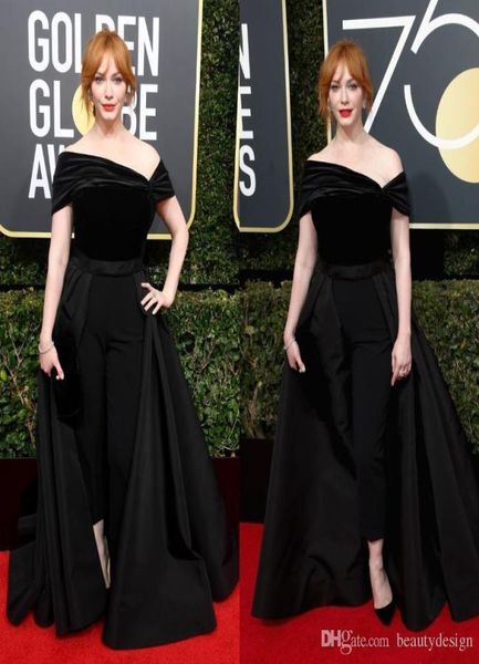 2019 chic black prom jumpsuits evening formal wear with detachable skirt off shoulder golden globes prom party event gowns red car4190553
2019 chic black prom jumpsuits evening formal wear with detachable skirt off shoulder golden globes prom party event gowns red car4190553