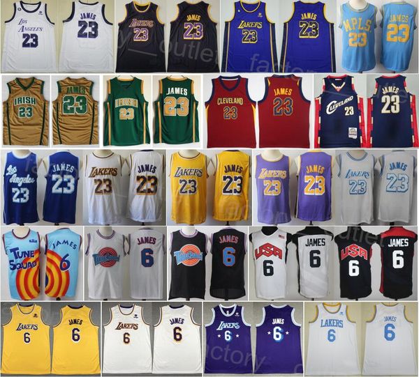 men basketball lebron james stitched jersey 6 23 shirt high school irish st. vincent mary vintage for sport fans breathable team green brown, Black
men basketball lebron james stitched jersey 6 23 shirt high school irish st. vincent mary vintage for sport fans breathable team green brown, Black