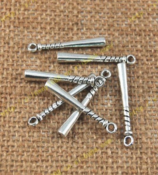 sport alloy charms baseball bat vintage charms 50pcslot 535mm aac11089194497, Bronze;silver
sport alloy charms baseball bat vintage charms 50pcslot 535mm aac11089194497, Bronze;silver