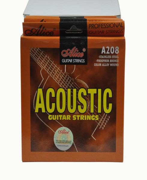 6sets alice acoustic guitar strings phosphor bronze color alloy winding 6 strings set a208l 0122595260
6sets alice acoustic guitar strings phosphor bronze color alloy winding 6 strings set a208l 0122595260