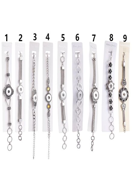 18mm metal snap bangle silver button bracelets retro ginger cuff chain for women men diy jewelry watches gift6669105, Black
18mm metal snap bangle silver button bracelets retro ginger cuff chain for women men diy jewelry watches gift6669105, Black