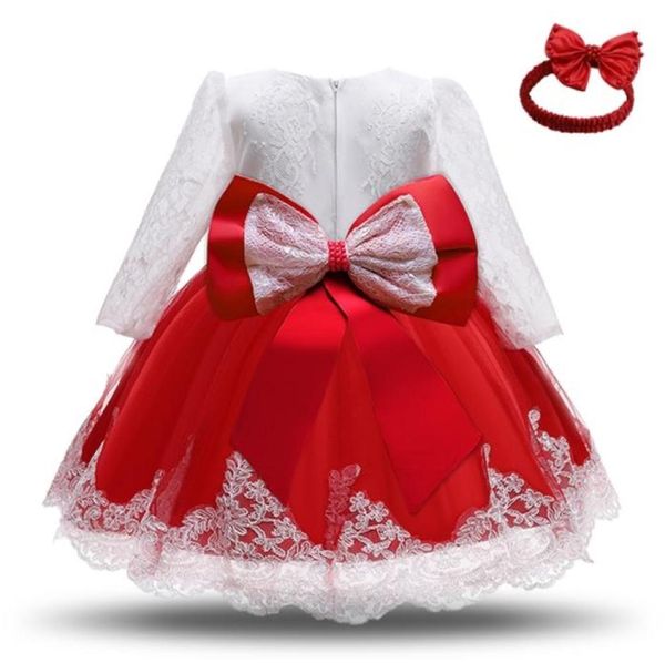 baby girls christmas princess dress 1 year old birthday party long sleeve lace dress winter infant newborn christening gown lj20123411790, Red;yellow
baby girls christmas princess dress 1 year old birthday party long sleeve lace dress winter infant newborn christening gown lj20123411790, Red;yellow