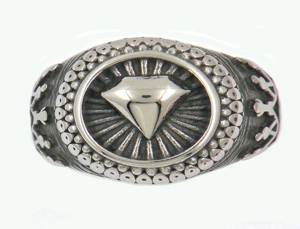 fanssteel stainless steel mens or womens stainless steel jewelry shinning diamond on crown masonic ring biker ring gift 13w677673056, Silver
fanssteel stainless steel mens or womens stainless steel jewelry shinning diamond on crown masonic ring biker ring gift 13w677673056, Silver