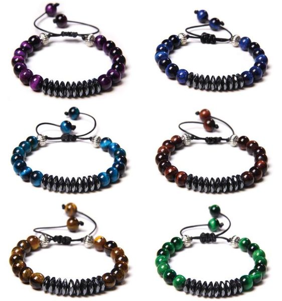 vintage braid bracelets men real chakra tiger eye bangle 8 mm stone beads pulsera handmade women faceted hematite buddha jewlery b1777351, Black
vintage braid bracelets men real chakra tiger eye bangle 8 mm stone beads pulsera handmade women faceted hematite buddha jewlery b1777351, Black