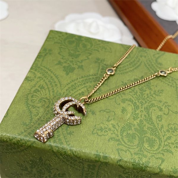 gold designer pendant ggity necklace g jewelry fashion necklaces women gift double letter 5554, Silver
gold designer pendant ggity necklace g jewelry fashion necklaces women gift double letter 5554, Silver