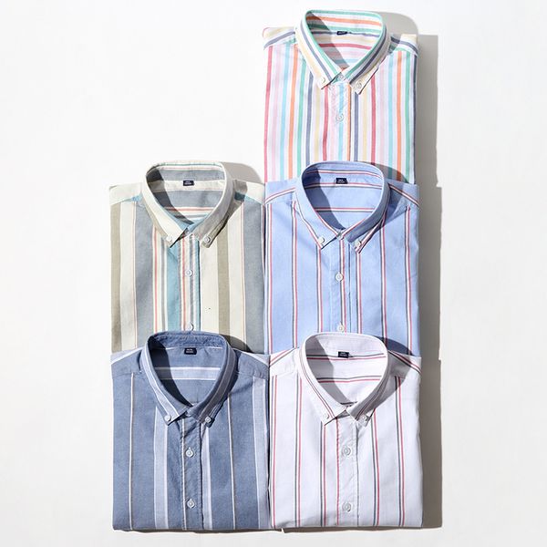 men's t shirts 2023 spring striped shirt cotton oxford woven youth anti wrinkle casual 230717, White;black
men's t shirts 2023 spring striped shirt cotton oxford woven youth anti wrinkle casual 230717, White;black