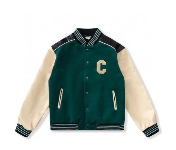 designer mens jackets men coats flight letterman jacket baseball uniform letter embroidery leather comfortable pearl clasp fashion men', Black;brown
designer mens jackets men coats flight letterman jacket baseball uniform letter embroidery leather comfortable pearl clasp fashion men', Black;brown