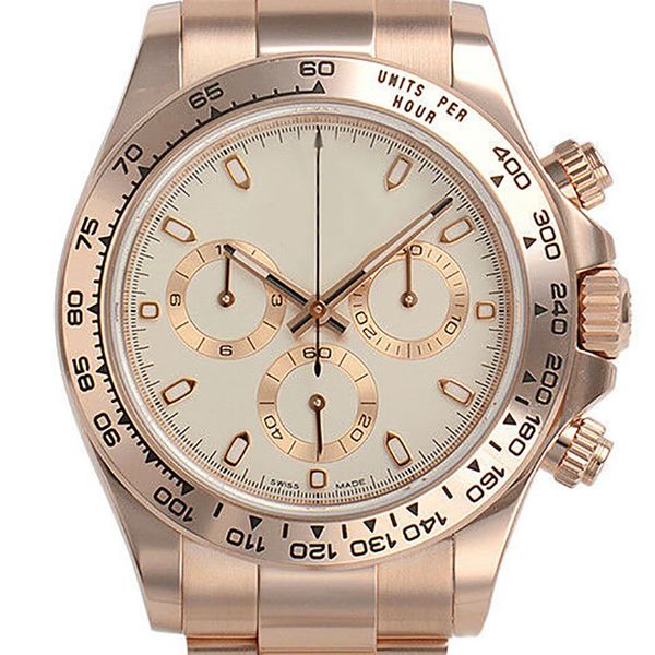 v3 2813 automatic movement 116505 everose gold ivory dial watch 40mm 18k rose gold watch men's watch, Slivery;brown
v3 2813 automatic movement 116505 everose gold ivory dial watch 40mm 18k rose gold watch men's watch, Slivery;brown