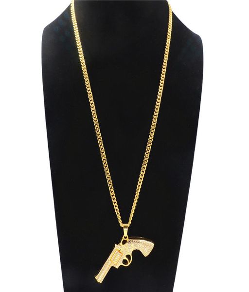 exaggeration rhinestone revolver pendant necklace hiphop alloy gold plated necklace for men creative party jewelry accessories wh5007073, Silver
exaggeration rhinestone revolver pendant necklace hiphop alloy gold plated necklace for men creative party jewelry accessories wh5007073, Silver