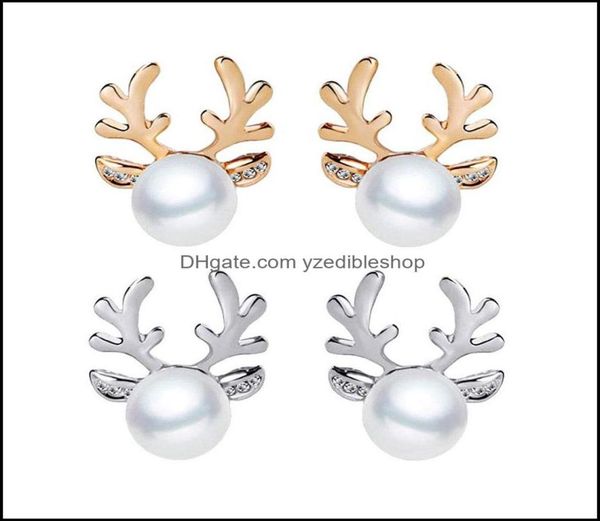 stud earrings jewelry luxury pearl antlers christmas reindeer elk animal rhinestone crystal sier for women girls fashion drop deli7659361, Golden;silver
stud earrings jewelry luxury pearl antlers christmas reindeer elk animal rhinestone crystal sier for women girls fashion drop deli7659361, Golden;silver