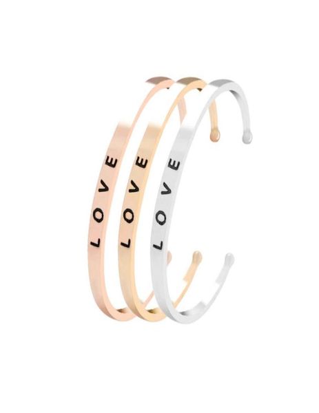 2019 fashion engraved love letter cuff bangle women creative open bracelet for men couple luxury jewelry gift6879917, White
2019 fashion engraved love letter cuff bangle women creative open bracelet for men couple luxury jewelry gift6879917, White
