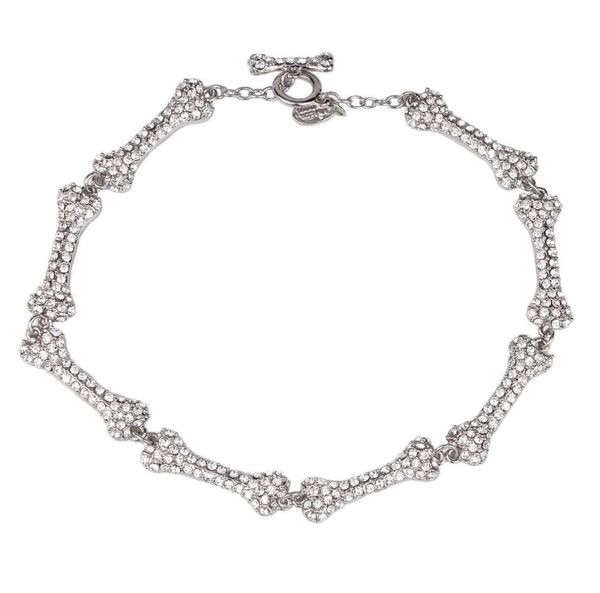 the queen mother ins net celebrity same style european and american punk full diamond bone t buckle necklace spot explosion9109164, Silver
the queen mother ins net celebrity same style european and american punk full diamond bone t buckle necklace spot explosion9109164, Silver