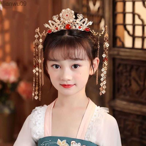 vintage hair crown with tassel for girls women ancient chinese hanfu golden color hair pins headdress l230704, White;golden
vintage hair crown with tassel for girls women ancient chinese hanfu golden color hair pins headdress l230704, White;golden