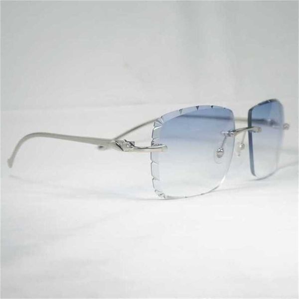 sunglasses 2023 designer vintage diamond cut leopard style oversize gafas retro shades men goggles for driving rimless eyewearkajia new, White;black
sunglasses 2023 designer vintage diamond cut leopard style oversize gafas retro shades men goggles for driving rimless eyewearkajia new, White;black