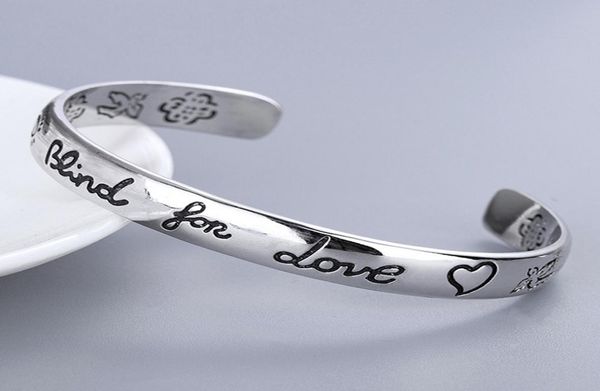 women letter blind for love bangle with stamp flower bird pattern letter bracelet fashion jewelry gift for love friend7675357, White
women letter blind for love bangle with stamp flower bird pattern letter bracelet fashion jewelry gift for love friend7675357, White