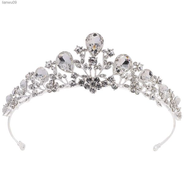 hair accessories women crown rhinestone wedding bride headdress headband tiaras metal miss bridal l230704, White;golden
hair accessories women crown rhinestone wedding bride headdress headband tiaras metal miss bridal l230704, White;golden