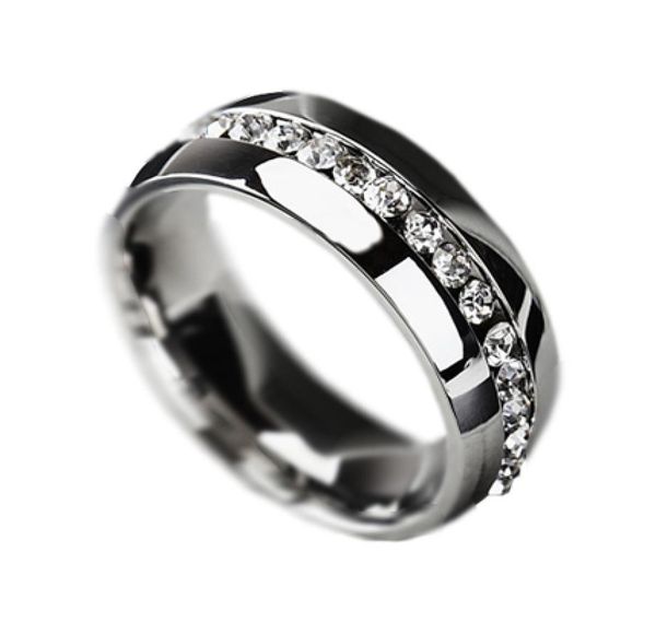 classic women engagement wedding ring for woman cubic zirconia eternity stainless steel rings fashion dames jewelry bk4199537421, Silver
classic women engagement wedding ring for woman cubic zirconia eternity stainless steel rings fashion dames jewelry bk4199537421, Silver
