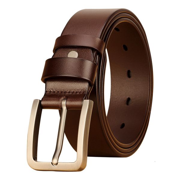 belts men's belt men male genuine leather strap luxury alloy pin buckle casual men's belt for jeans cummerbunds ceinture homme 230, Black;brown
belts men's belt men male genuine leather strap luxury alloy pin buckle casual men's belt for jeans cummerbunds ceinture homme 230, Black;brown