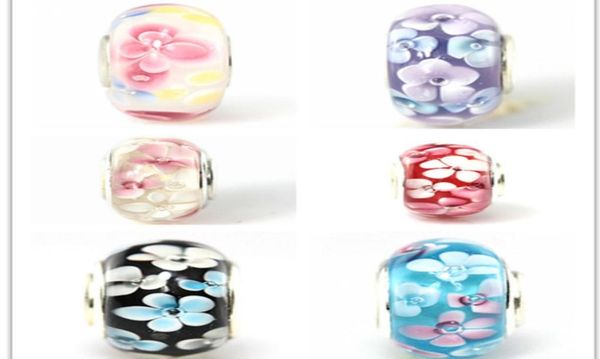 20pcslot flower murano glass single core beads for jewelry making loose lampwork charms diy beads for bracelet whole in bulk 4315078, Black 
20pcslot flower murano glass single core beads for jewelry making loose lampwork charms diy beads for bracelet whole in bulk 4315078, Black