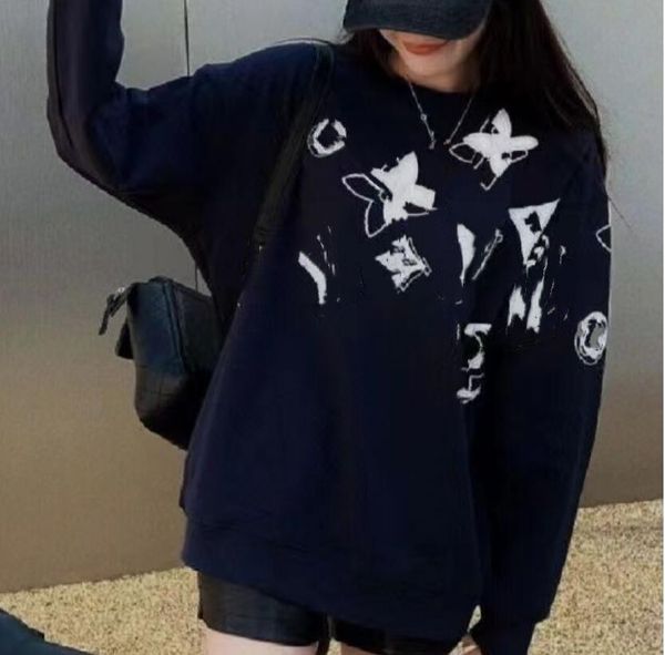 designer sweater womens wool pullover coat oversize knitwear embroidered letter sweatshirt long sleeve t shirt, White;black
designer sweater womens wool pullover coat oversize knitwear embroidered letter sweatshirt long sleeve t shirt, White;black