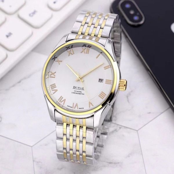 mens watches highquality business fashion sports style machinery mens steel belts and belt watches series watches mens watch masters design, Slivery;brown
mens watches highquality business fashion sports style machinery mens steel belts and belt watches series watches mens watch masters design, Slivery;brown