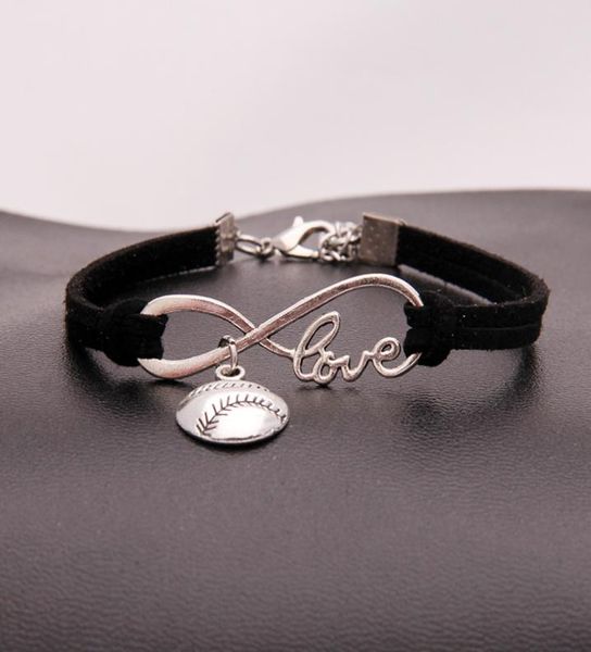 american softball infinity bracelets for women men love baseball charm velvet string rope wrap bangle fashion sports jewelry gift4997281, Golden;silver
american softball infinity bracelets for women men love baseball charm velvet string rope wrap bangle fashion sports jewelry gift4997281, Golden;silver