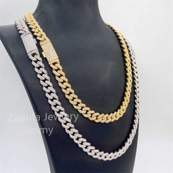 10mm width sterling silver 925 lab diamonds mens cuban necklace iced out hip hop moissanite cuban link
10mm width sterling silver 925 lab diamonds mens cuban necklace iced out hip hop moissanite cuban link