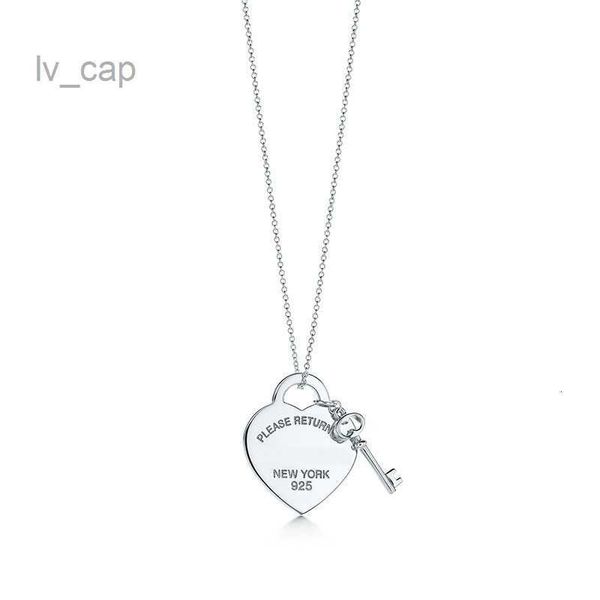 fashion please return to new york heart key pendant necklace original 925 silver love necklaces charm women diy charm jewelry gift clavicle
fashion please return to new york heart key pendant necklace original 925 silver love necklaces charm women diy charm jewelry gift clavicle