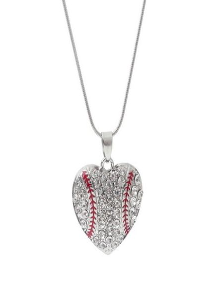 charm rhinestone baseball necklace softball pendant necklace love heart sweater jewelry accessories party favor gifts5836795, Silver
charm rhinestone baseball necklace softball pendant necklace love heart sweater jewelry accessories party favor gifts5836795, Silver