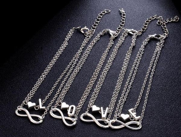 vintage 26 letter anklet bracelets female initial heart infinity charm bohemian friend jewelry gift ankles bangle for women girls2813103, Golden;silver
vintage 26 letter anklet bracelets female initial heart infinity charm bohemian friend jewelry gift ankles bangle for women girls2813103, Golden;silver