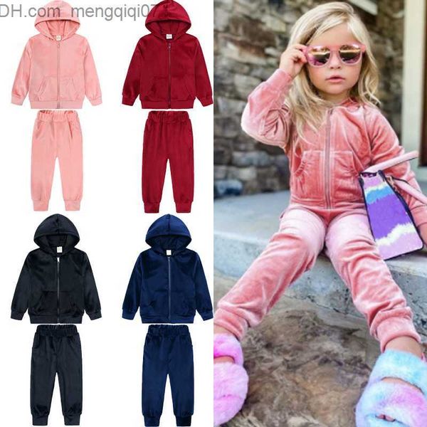 clothing sets 2023 winter basic little girls' boys' clothing golden velvet track suit 2-piece zipper coat+pants hoodie set 9m-13y, White
clothing sets 2023 winter basic little girls' boys' clothing golden velvet track suit 2-piece zipper coat+pants hoodie set 9m-13y, White