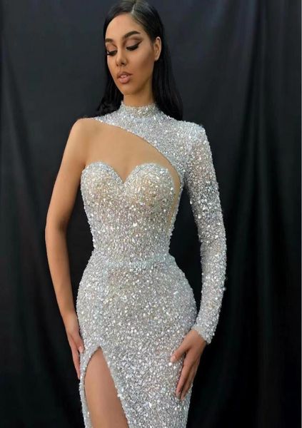 sparkling sequins side split prom dresses 2023 high collar long sleeve women wear evening gowns cocktail dress6232951, White;pink
sparkling sequins side split prom dresses 2023 high collar long sleeve women wear evening gowns cocktail dress6232951, White;pink