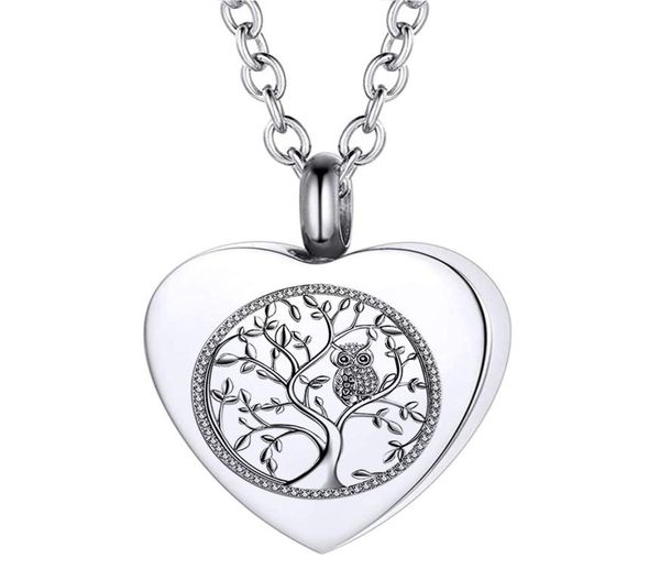 ashes necklace owl tree of life urn pendant keepsake memorial cremation jewelry for ashes for women8049514, Silver
ashes necklace owl tree of life urn pendant keepsake memorial cremation jewelry for ashes for women8049514, Silver
