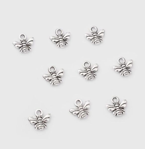 200pcs alloy bee antique silver charms pendant for necklace jewelry making findings craft 11x10mm8563431, Bronze;silver
200pcs alloy bee antique silver charms pendant for necklace jewelry making findings craft 11x10mm8563431, Bronze;silver
