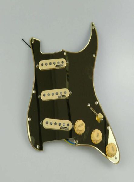 upgrade prewired sss guitar pickguard yellow wk wvs alnico 5 pickups for fd strat guitar welding harness6042630
upgrade prewired sss guitar pickguard yellow wk wvs alnico 5 pickups for fd strat guitar welding harness6042630