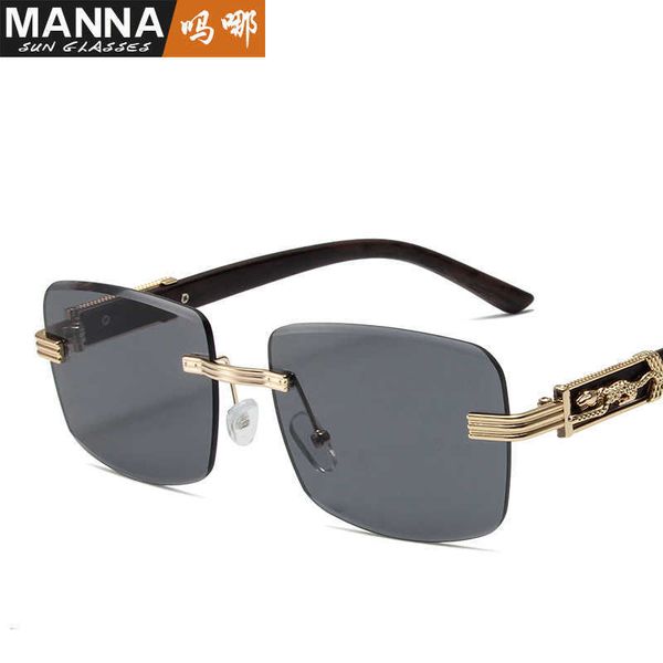trendy leopard head personalized frameless trimmed sunglasses for women's ins red street p glasses, White;black
trendy leopard head personalized frameless trimmed sunglasses for women's ins red street p glasses, White;black