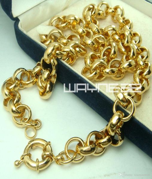 18k gold filled belcher bolt ring link mens womens solid necklace jewllery n2213578374, Silver
18k gold filled belcher bolt ring link mens womens solid necklace jewllery n2213578374, Silver