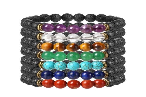 jln lava beaded strands bracelet yoga energy stone lapislazuli ojo de tigre seven chakra stretch power beads for man woman gift4079259, Black
jln lava beaded strands bracelet yoga energy stone lapislazuli ojo de tigre seven chakra stretch power beads for man woman gift4079259, Black